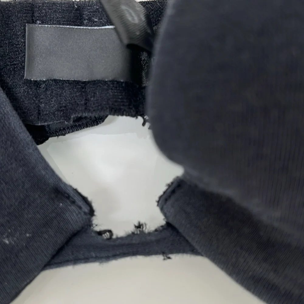 La Perla SOUPLE Black cotton push-up bra 34D - Picture 9 of 9